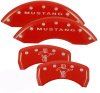 2015-2019 Ford Mustang V6 Bar and Pony Caliper Covers Red